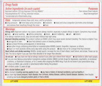 Sudafed Sinus Pressure Pain 12 Hour Caplets - 16 Count - Image 5