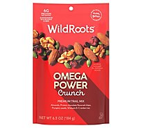 Wildroots Omega Powerhouse Chocolaty Nutty Cranberry Trail Mix - 6.5 Oz