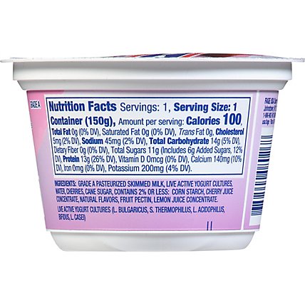 Fage Total 0% Blended Cherry - 5.3 OZ - Image 6