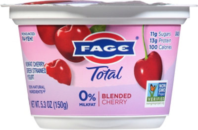 Fage Total 0% Blended Cherry - 5.3 OZ - Image 2