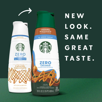 Starbucks Zero Caramel Flavored Liquid Coffee Creamer - 28 Fl. Oz. - Image 3