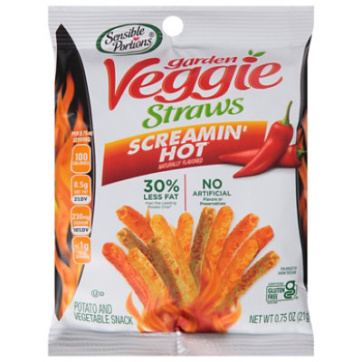 Sensible Portions Garden Vegetable Screaming Hot Chips - 0.75 Oz - Image 3