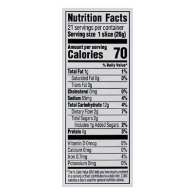 Alvarado Street Bread Sprouted Flax Chia Thin Sliced - 19 OZ - Image 4