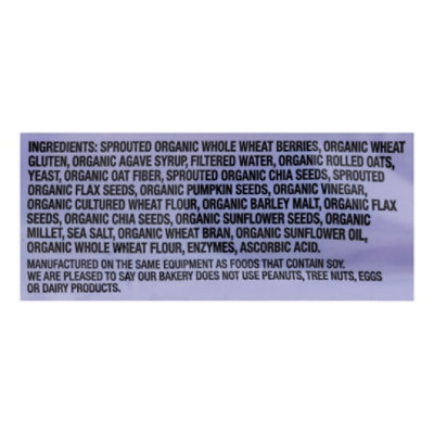 Alvarado Street Bread Sprouted Flax Chia Thin Sliced - 19 OZ - Image 5