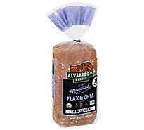 Alvarado Street Bread Sprouted Flax Chia Thin Sliced - 19 OZ