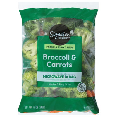 Signature Select/Farms Broccoli & Carrots - 12 OZ