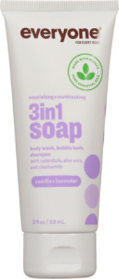 Everyone 3n1 Soap Vanilla/lavender - 2OZ - Image 2