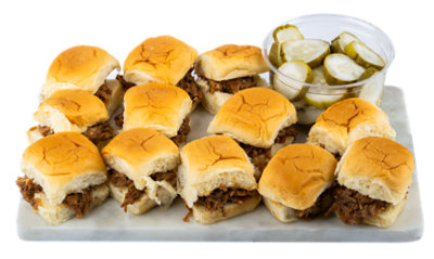 Bbq Pork Sliders Tray - EA - Image 1