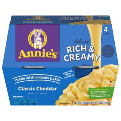 Annies Dlx Mac Cheese Classic Microcups - 4-2.6 OZ - Image 3