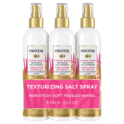 Pantene Pro-v Natural Waves Texturizing Salt Spray, 8.5 Oz - 8.5 OZ