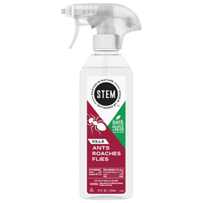 STEM Kills Ants Roaches Flies Indoor And Outdoor Plant Based Insecticide Bug Spray - 12 Fl. Oz. - Image 1