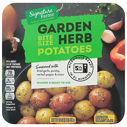 Signature Farms Potatoes Bite Size Garden Herb - 16 OZ - Image 3