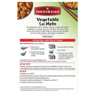 InnovAsian Vegetable Lo Mein - 14 Oz - Image 6