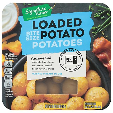 Signature Farms Potatoes Bite Size Loaded - 16 OZ - Image 3