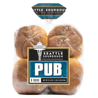 Seattle International Pub Bun 8s - 8 CT - Image 1
