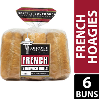 Seattle International 3x5 Soft French Rolls - 8 CT - Image 1