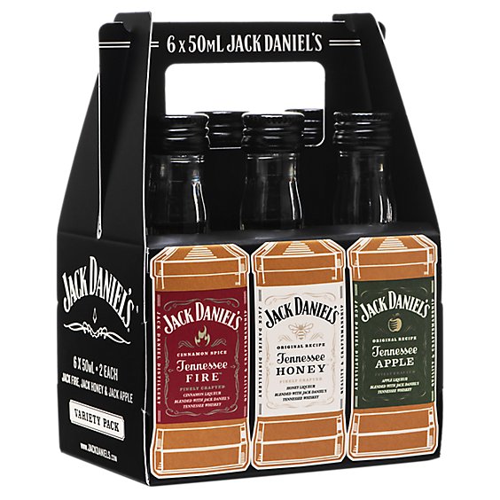 Jack Daniels Flavors - 6-50ML
