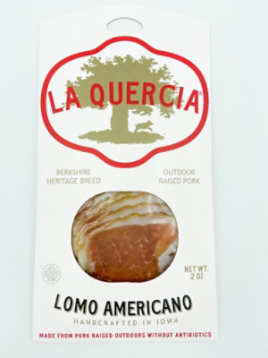 La Quercia Lomo Berkshire Sliced - 2 OZ - Image 1