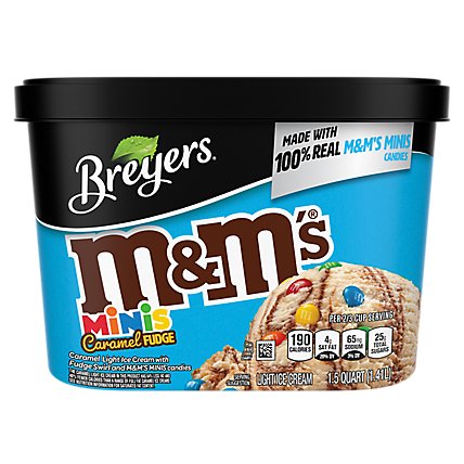 Breyers Ice Cream M M - 1.5 QT - Image 2
