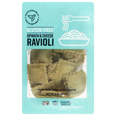 Taste Republic Fresh Spinach & Cheese Ravioli Gluten Free - 9 OZ - Image 2