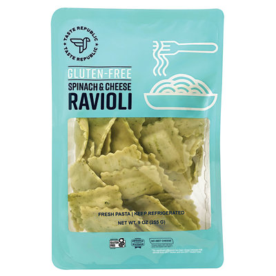 Taste Republic Fresh Spinach & Cheese Ravioli Gluten Free - 9 OZ - Image 1