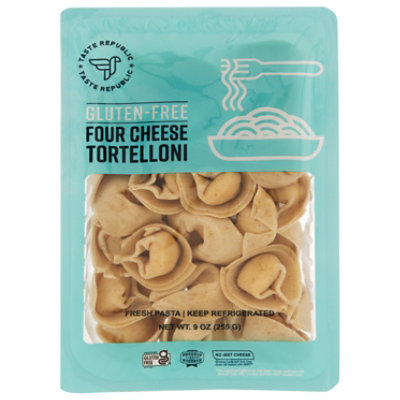 Taste Republic Four Cheese Tortelloni Fresh Gluten Free - 9 OZ - Image 3