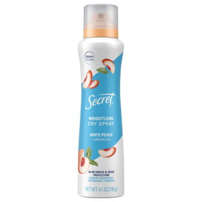 Secret Ap Deo Body Spray White Peach - 4.1 OZ