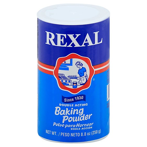 Rexal Double Acting Baking Powder - 8.8 OZ