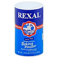 Rexal Double Acting Baking Powder - 8.8 OZ - Image 1