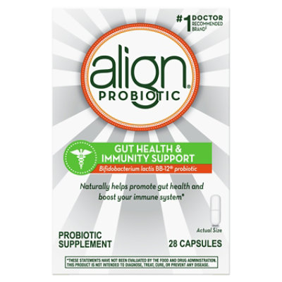 Align Probiotic Supplement Daily Immune Support 28 Capsules - 28 CT