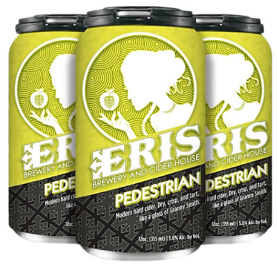 Eris Pedestrian Cider In Cans - 4-12 FZ - Image 1
