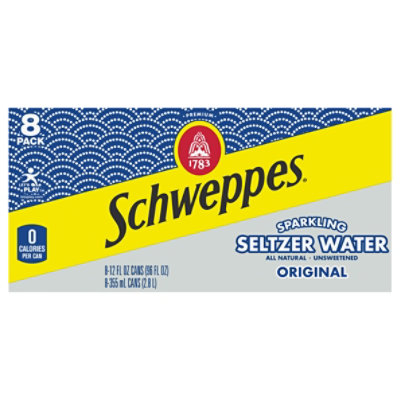 Schweppes Sprklg Original 12oz 8pk - 8-12 FZ - Image 3