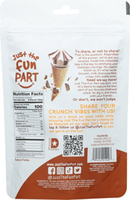 Just The Fun Part Mini Cone Milk Choc - 4.23 0Z - Image 6