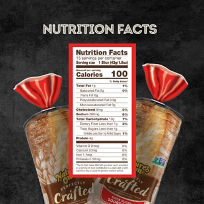 Nature's Own Perfectly Crafted Sourdough Bread - 22 Oz - Image 5