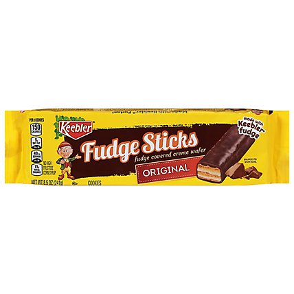 Keebler Original Fudge Sticks 8.5 Ounce Tray - 8.5 OZ - Image 2