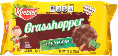 Keebler Grasshopper Cookies Tray - 10 OZ