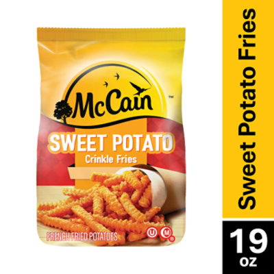 McCain Sweet Potato Crinkle Fries - 19 Oz - Image 1
