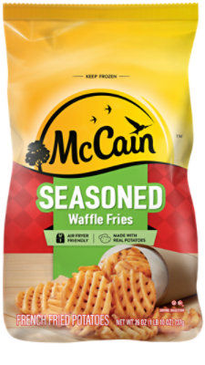 McCain Seasoned Waffle Fries - 26 Oz - Image 1
