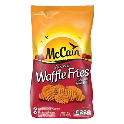 Mc Cain Seasoned Waffle Fries - 26 OZ
