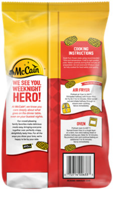 Mc Cain Seasoned Waffle Fries - 26 OZ - Image 2