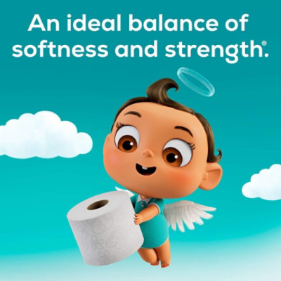 Angel Soft Bath Tissue 8 Mega Rolls Brick - 8 Roll - Image 2
