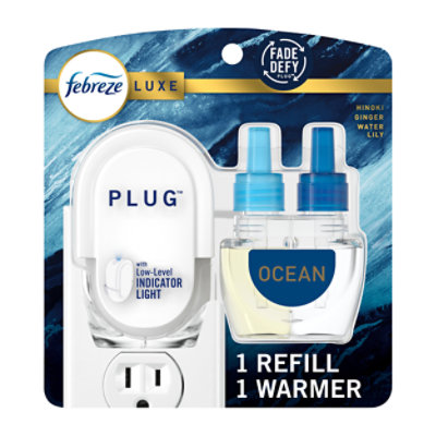 Febreze Plug Ocean Starter Kit - .87 Oz - Image 1