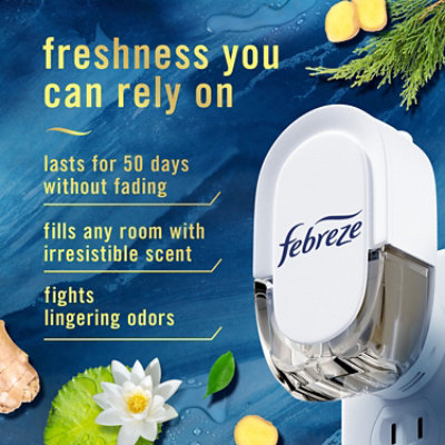 Febreze Plug Ocean Starter Kit - .87 Oz - Image 2