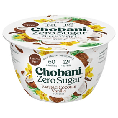 Chobani With Zero Sugar Toasted Coconut Vanilla - 5.3 OZ - Image 3