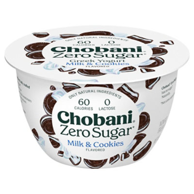 Chobani With Zero Sugar Milk & Cookies - 5.3 OZ