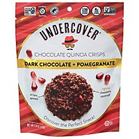 Undercover Dark Chocolate + Pomegranate Quinoa Crisps - 2 Oz - Image 3