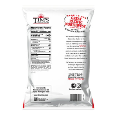 13 Oz Tims Salt & Vinegar Potato Chip - 13 OZ - Image 6