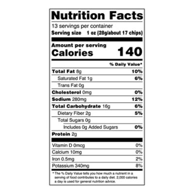 13 Oz Tims Salt & Vinegar Potato Chip - 13 OZ - Image 4