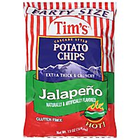 Tims Jalapeno Potato Chip - 13 OZ - Image 1