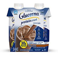 Glucerna Protein Smart Chocolate Nutritional Shake Box - 4-11 Fl. Oz. - Image 1
